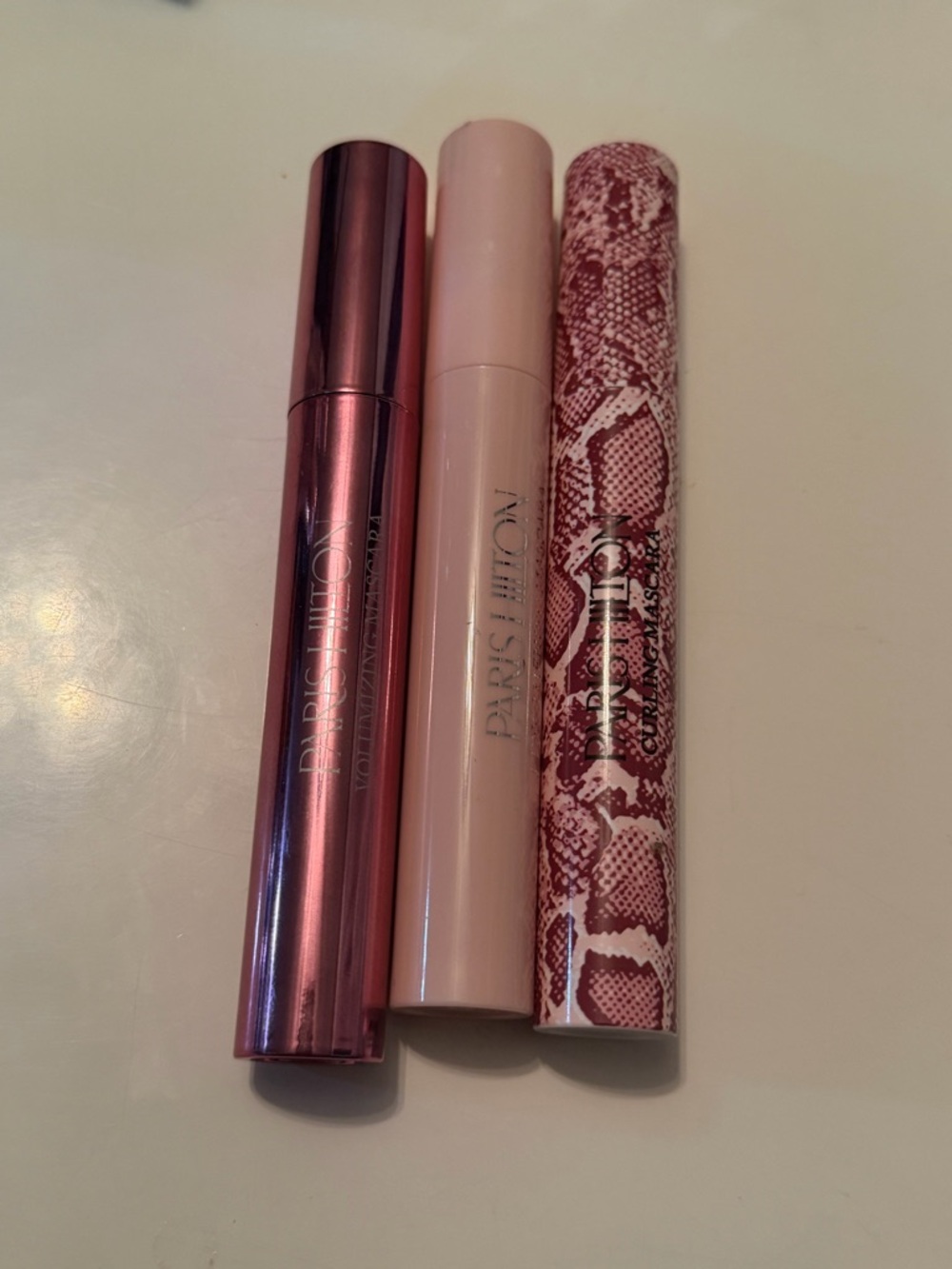 Paris Hilton Pink & Rose Gold Mascara Trio